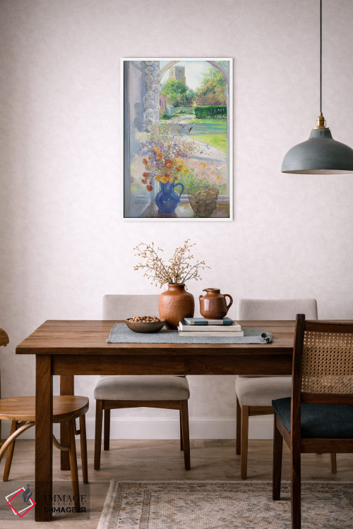 تابلو کلاسیک زندگی بی حرکت پاییزی اثر تیموتی ایستون - D6W