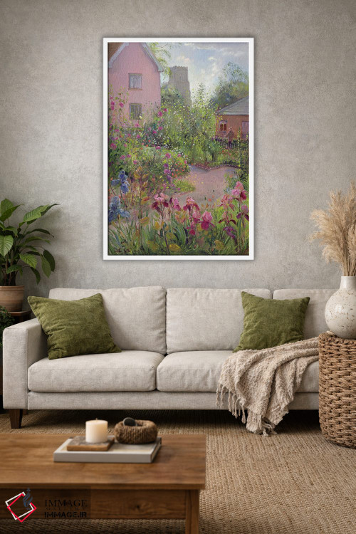 تابلو کلاسیک باغچه گیاهان دارویی در ظهر اثر تیموتی ایستون - D1W