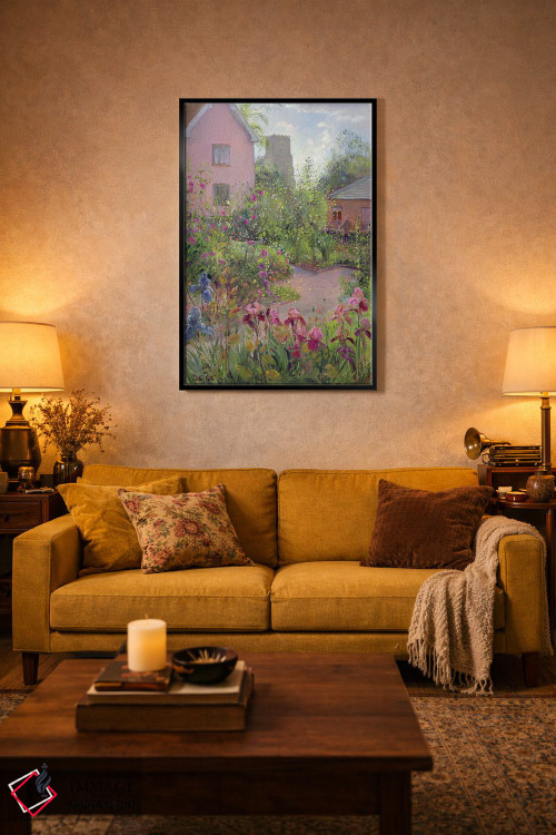 تابلو کلاسیک باغچه گیاهان دارویی در ظهر اثر تیموتی ایستون - D4B