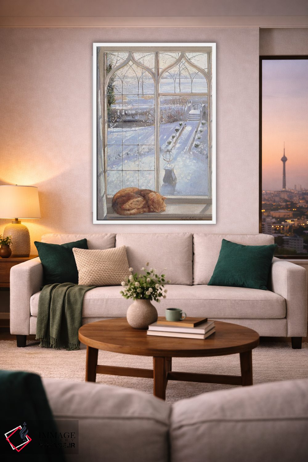 تابلو کلاسیک خوابیده، ۱۹۹۶ اثر تیموتی ایستون - D1W