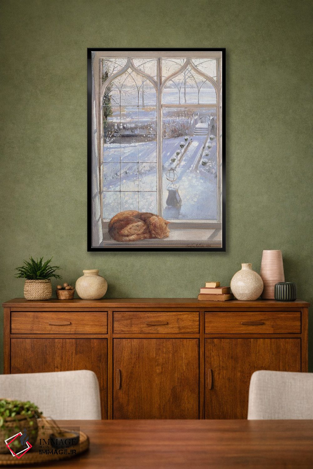 تابلو کلاسیک خوابیده، ۱۹۹۶ اثر تیموتی ایستون - D2B