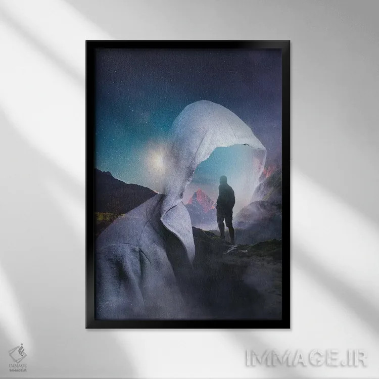 تابلو دکوراتیو طعم کلرادو اثر اوگنی سولویف - نمای قابدار مشکی