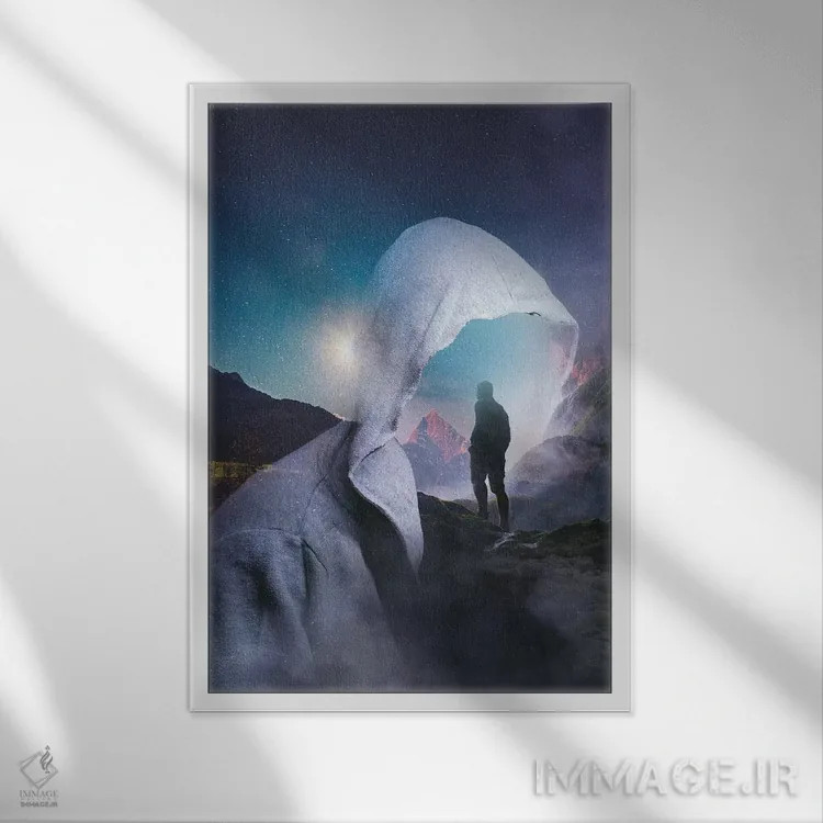 تابلو دکوراتیو طعم کلرادو اثر اوگنی سولویف - نمای قابدار سفید