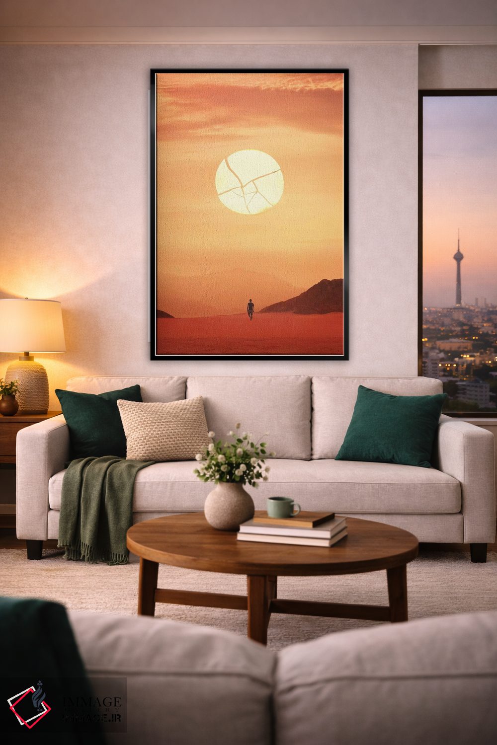 تابلو دکوراتیو هاتونگ اثر اوگنی سولویف - D1B