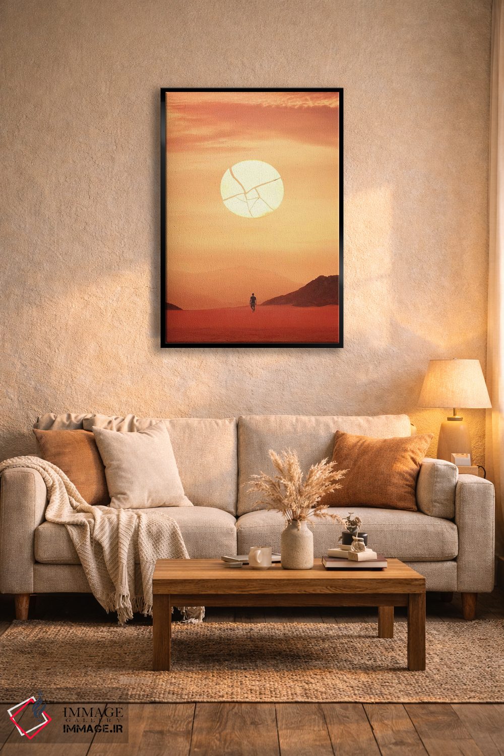 تابلو دکوراتیو هاتونگ اثر اوگنی سولویف - D3B