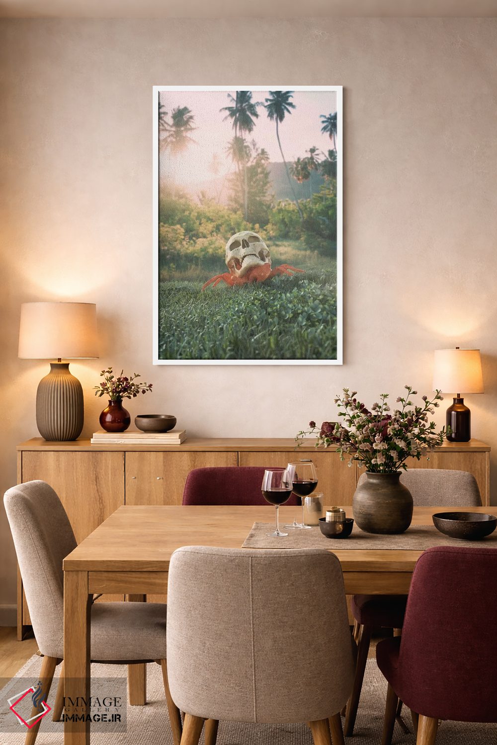 تابلو دکوراتیو خانه جدید اثر اوگنی سولویف - D5W