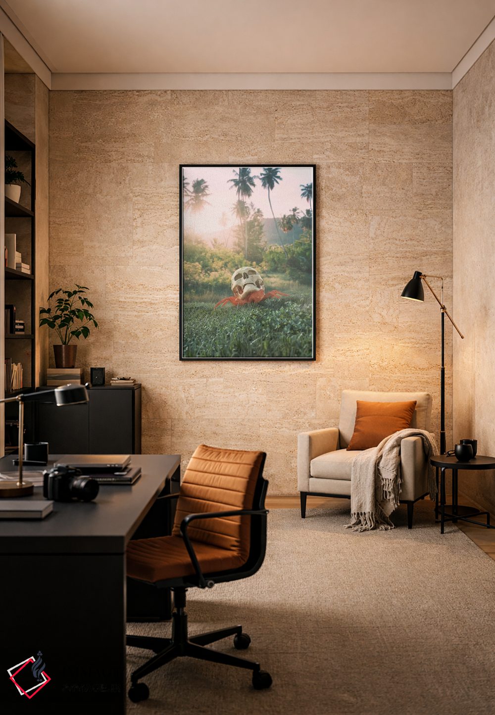 تابلو دکوراتیو خانه جدید اثر اوگنی سولویف - D6B