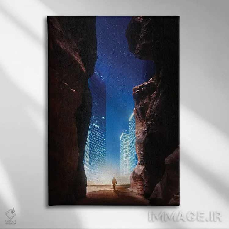 تابلو دکوراتیو دروازه اثر اوگنی سولویف - نمای روبهرو روی دیوار