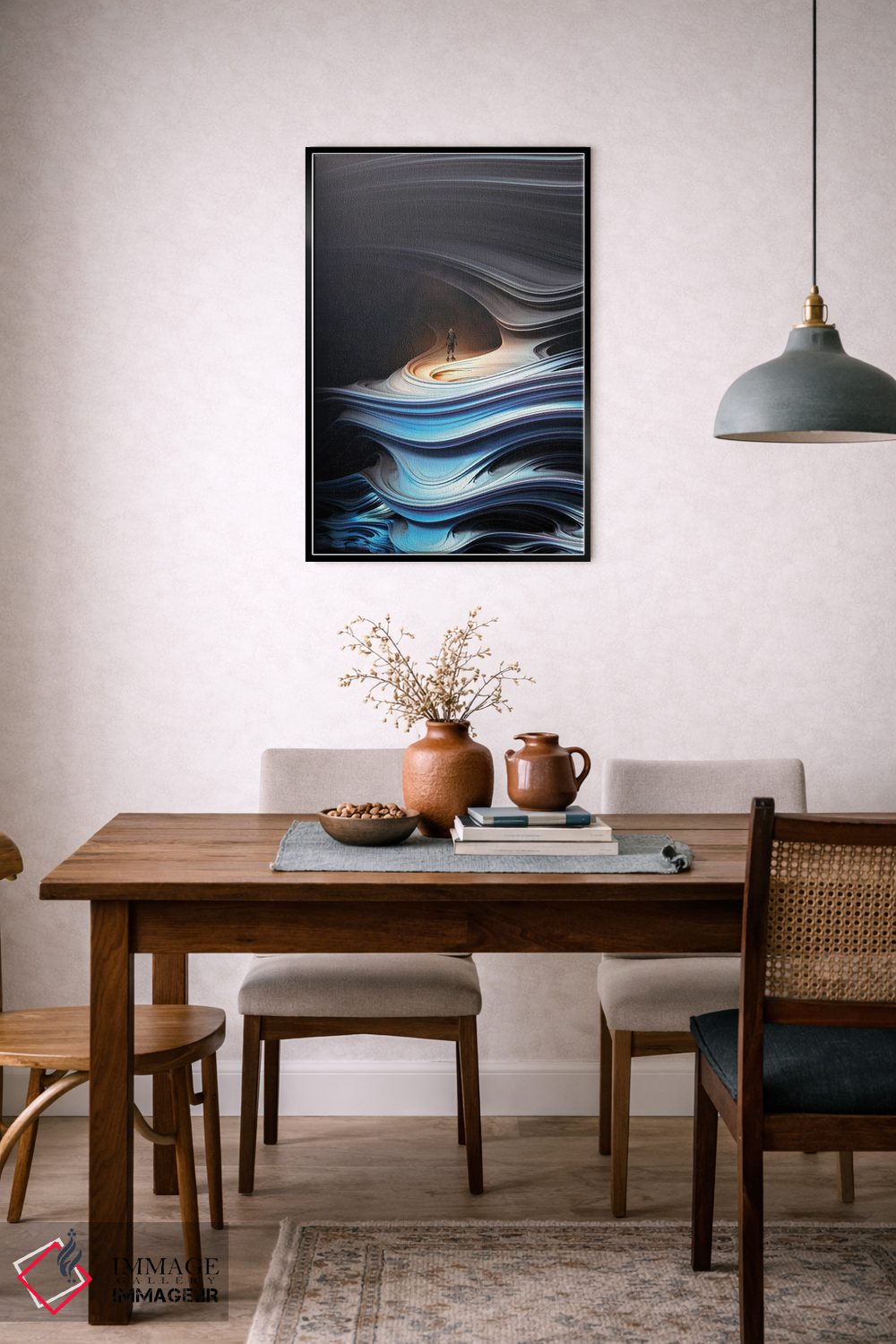 تابلو دکوراتیو تریوم اثر اوگنی سولویف - D6B