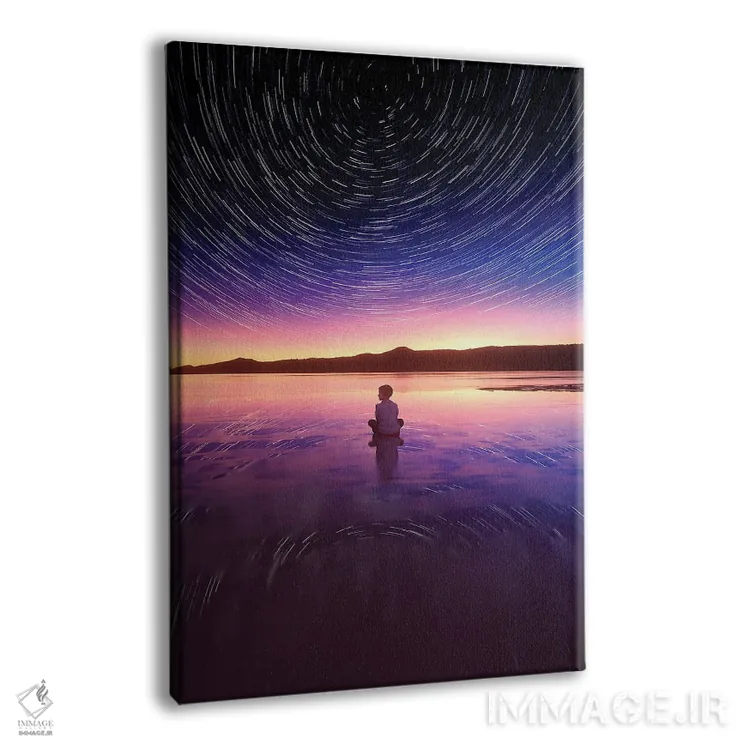 تابلو دکوراتیو تحت الشعاع اثر اوگنی سولویف - نمای پرسپکتیو محصول