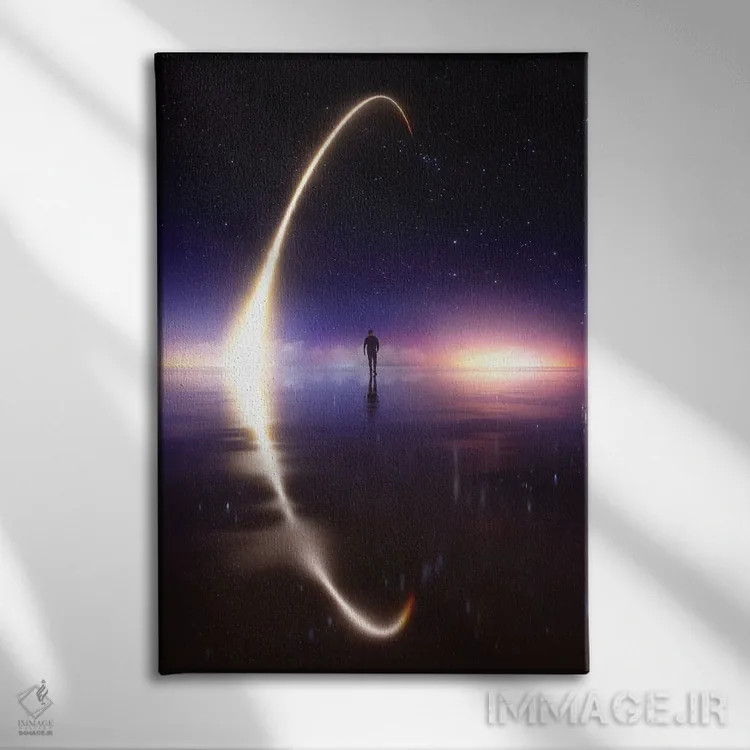 تابلو دکوراتیو خلیج موشکی اثر اوگنی سولویف - نمای روبهرو روی دیوار