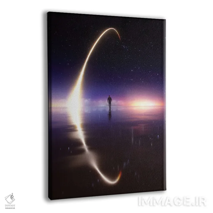 تابلو دکوراتیو خلیج موشکی اثر اوگنی سولویف - نمای پرسپکتیو محصول