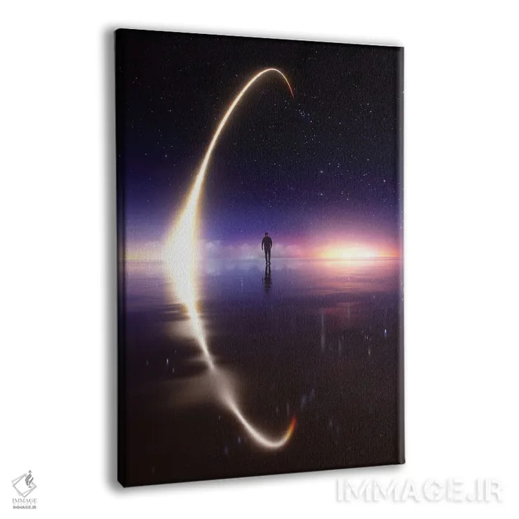 تابلو دکوراتیو خلیج موشکی اثر اوگنی سولویف - نمای پرسپکتیو محصول