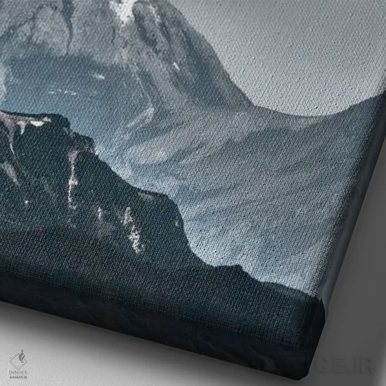 تابلو دکوراتیو اراپ اثر اوگنی سولویف - نمای نزدیک بافت بوم