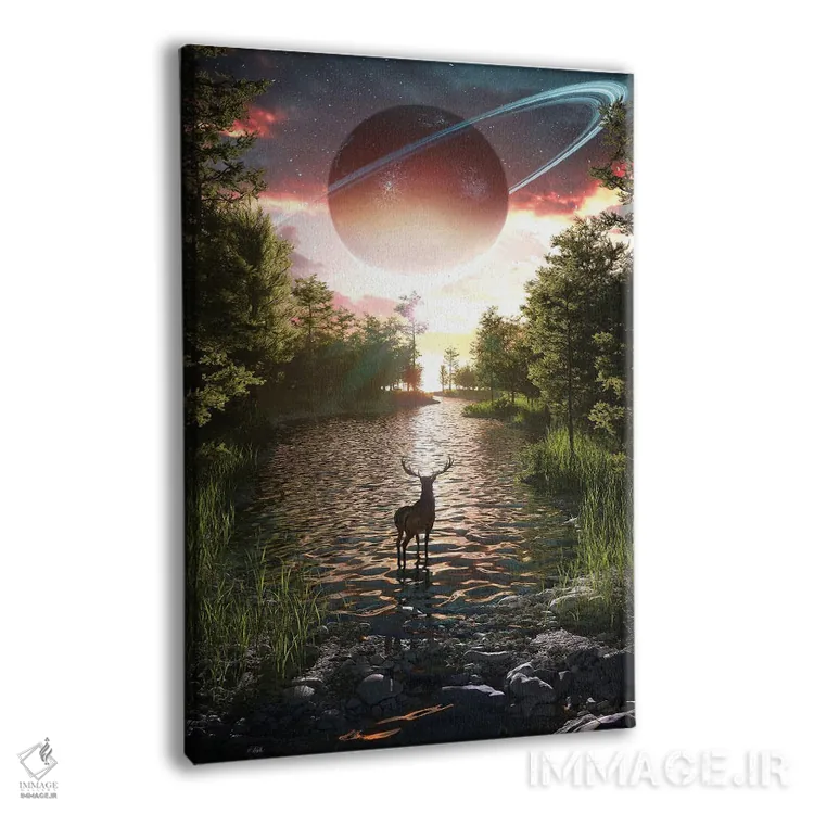 تابلو دکوراتیو سینیا اثر اوگنی سولویف - نمای پرسپکتیو محصول