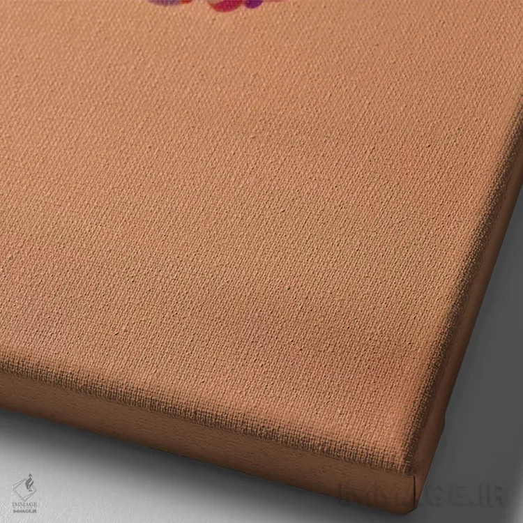 تابلو انتزاعی چیدمان استودیوی رنگ ها اثر اوگنی سولویف - نمای نزدیک بافت بوم