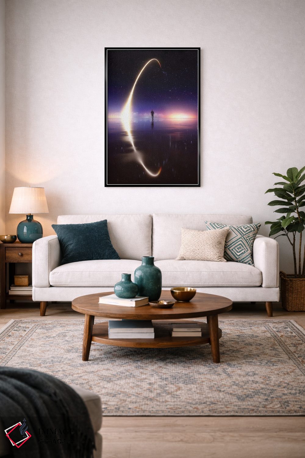 تابلو دکوراتیو خلیج موشکی اثر اوگنی سولویف - D4B