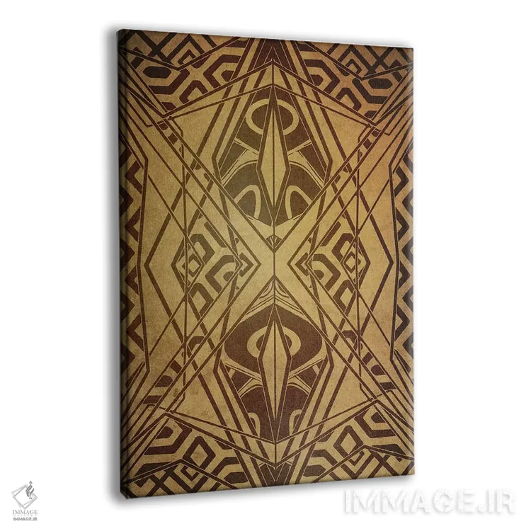 تابلو انتزاعی فرآیند اندوه اثر فایو بای فایو کالکتیو - نمای پرسپکتیو محصول