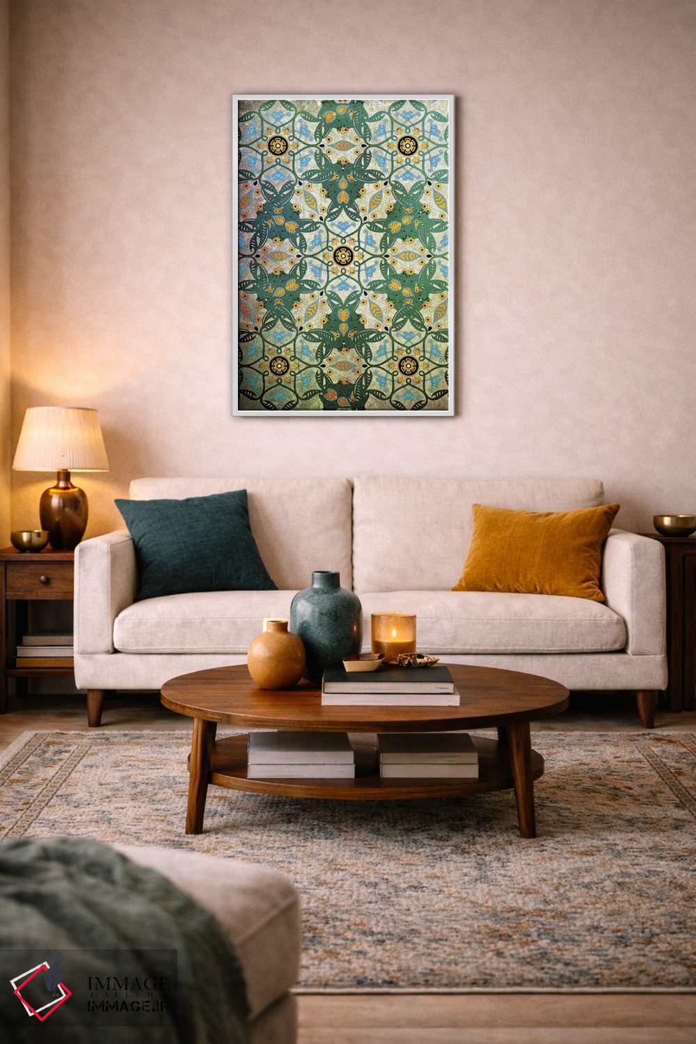 تابلو دکوراتیو آرمان گرایی مشهود اثر فایو بای فایو کالکتیو - D2W