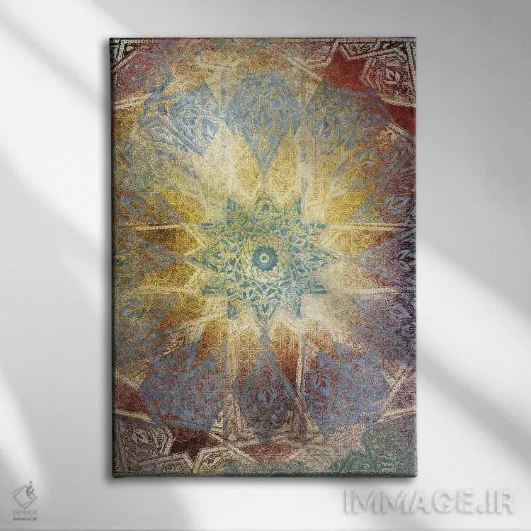 تابلو دکوراتیو عمل الهام بخش اثر فایو بای فایو کالکتیو - نمای روبهرو روی دیوار