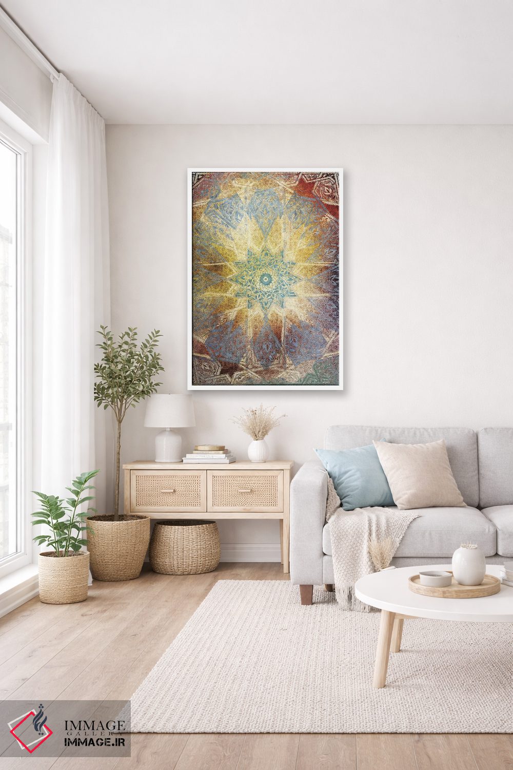 تابلو دکوراتیو عمل الهام بخش اثر فایو بای فایو کالکتیو - D2W