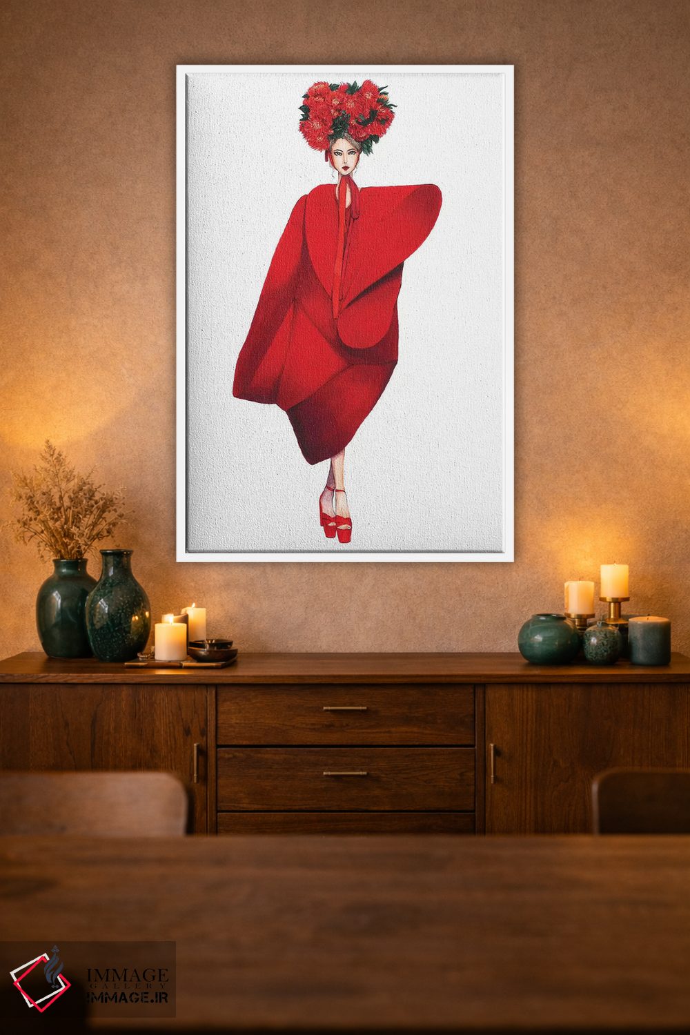 تابلو دکوراتیو دو منه کوانگ ۳ اثر اریس ترن - D1W