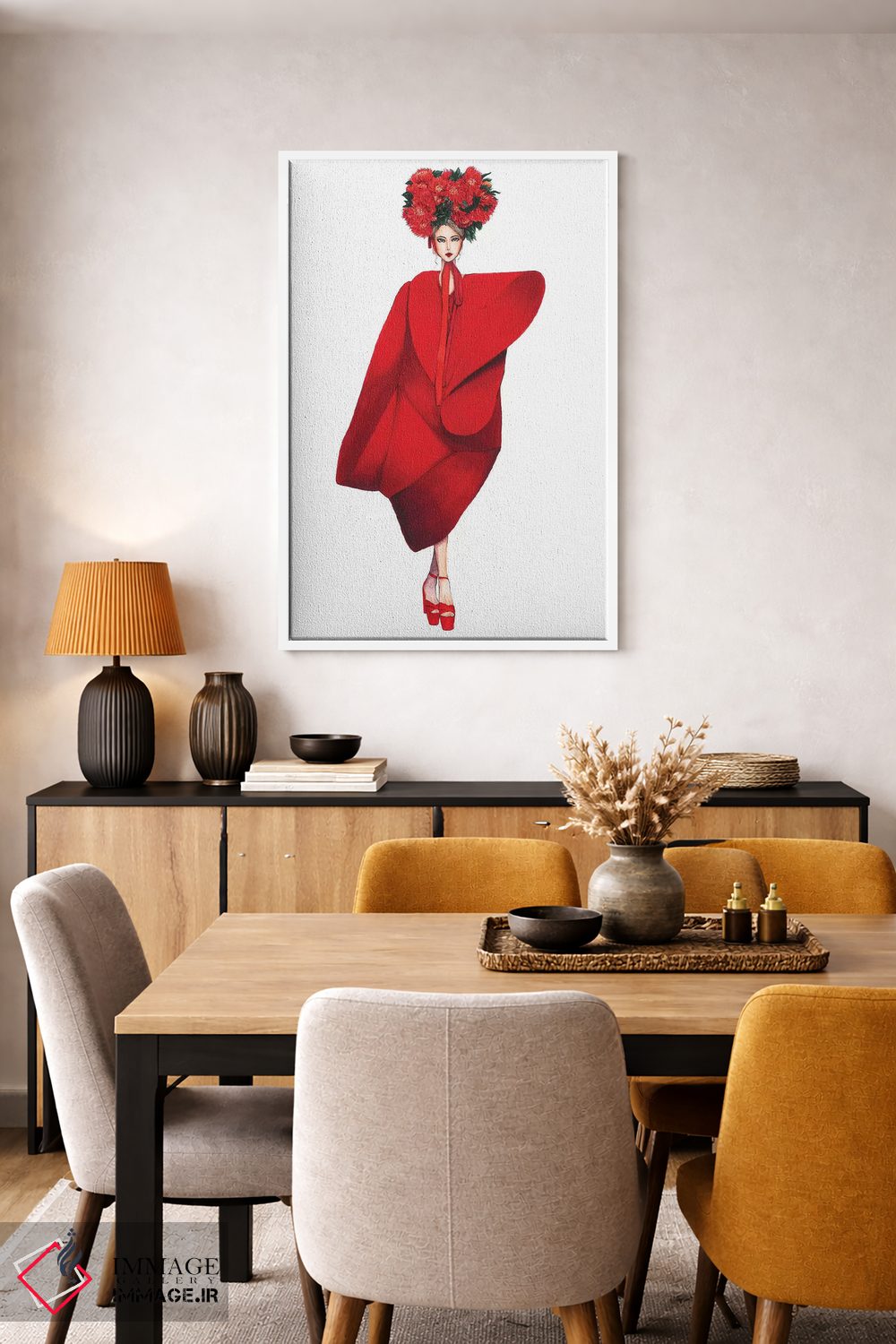 تابلو دکوراتیو دو منه کوانگ ۳ اثر اریس ترن - D4W