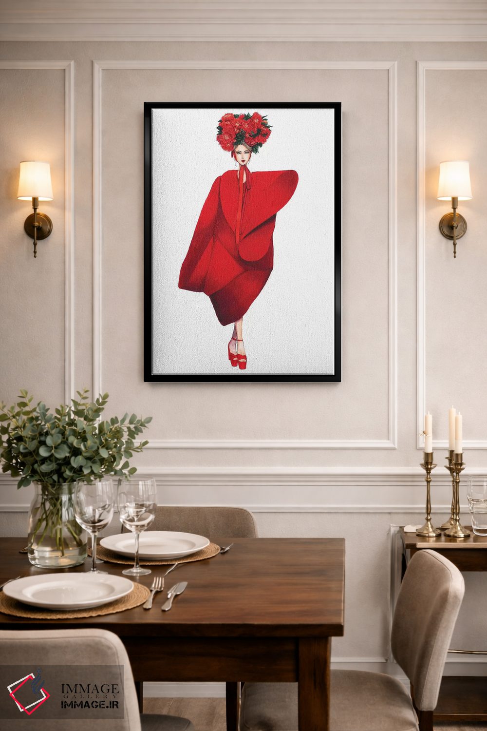 تابلو دکوراتیو دو منه کوانگ ۳ اثر اریس ترن - D2B