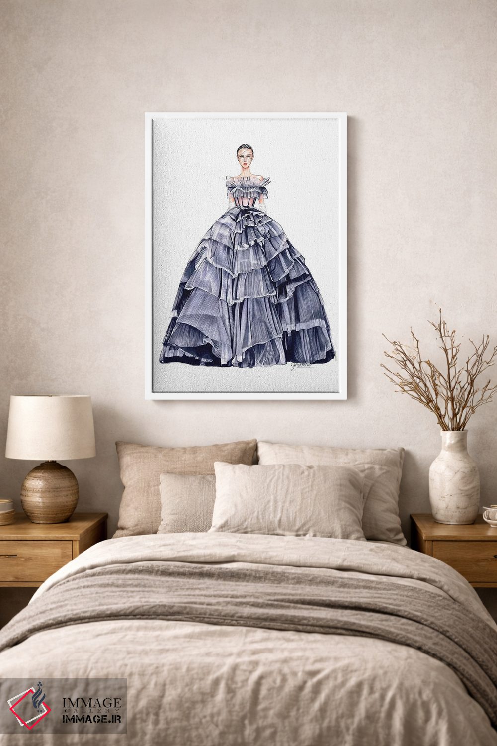 تابلو دکوراتیو مد فاخر گالیا لاهاو اثر اریس ترن - D1W