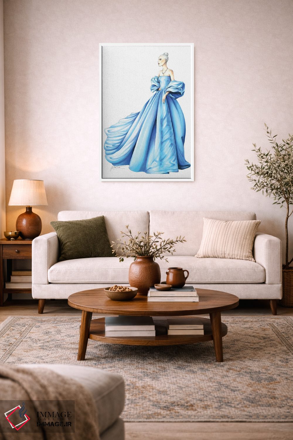 تابلو دکوراتیو گلدن گلوب گاگا اثر اریس ترن - D2W