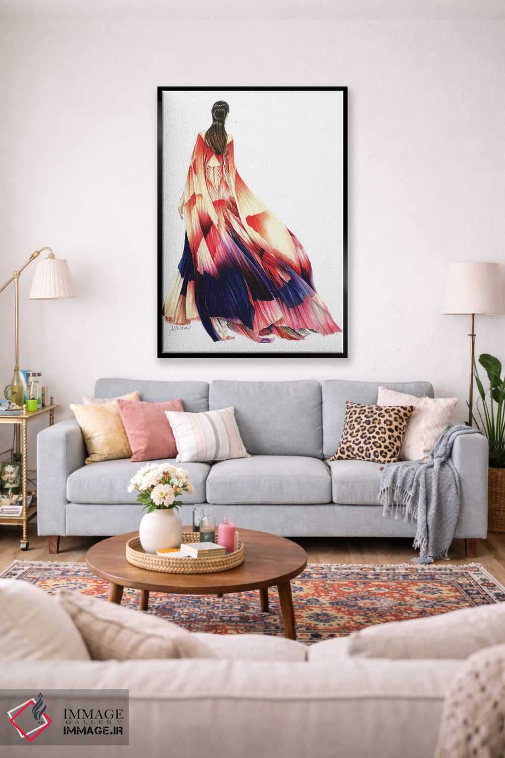 تابلو دکوراتیو مد فاخر آیریس ون هرپن ۲۰۱۹ اثر اریس ترن - D2B