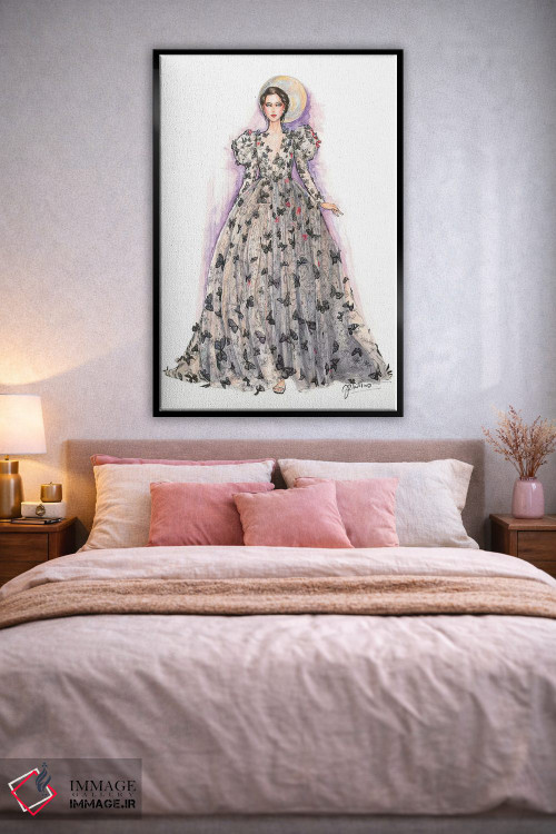 تابلو دکوراتیو شیاپارلی I اثر اریس ترن - D3B