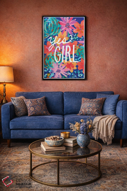 تابلو دکوراتیو آفرین دختر! اثر اتاوی - D4B