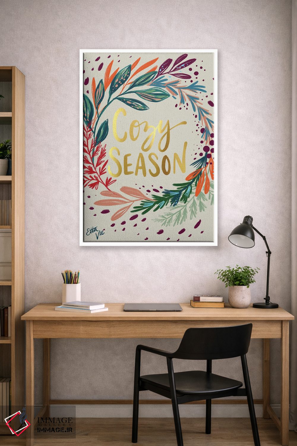 تابلو دکوراتیو فصل دلپذیر اثر اتاوی - D2W