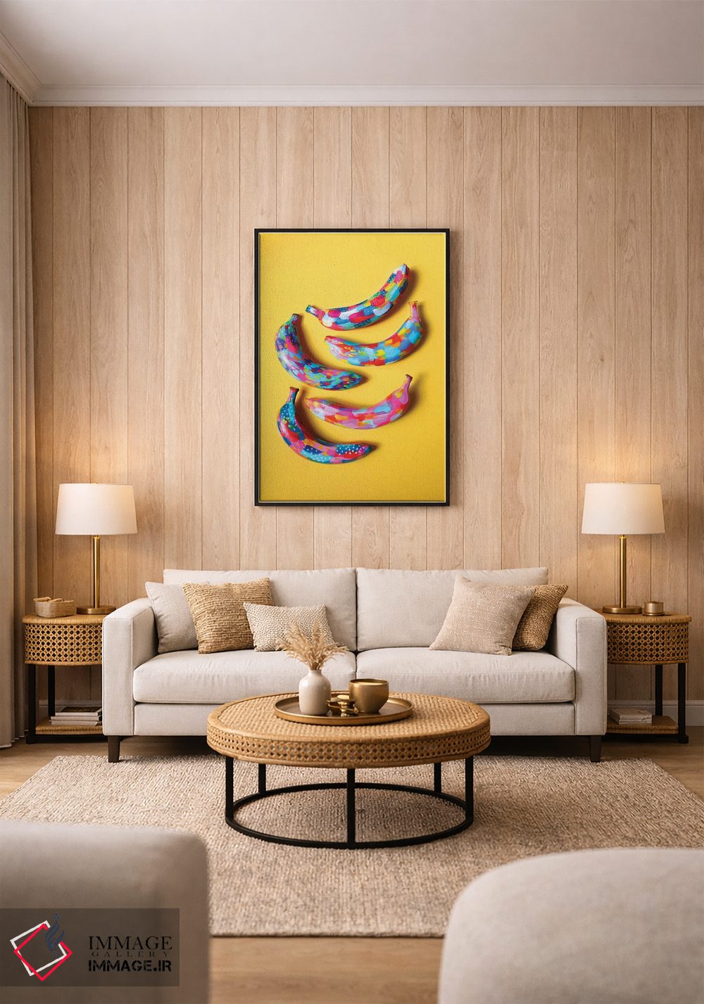 تابلو مینیمال موز II اثر اتاوی - D2B