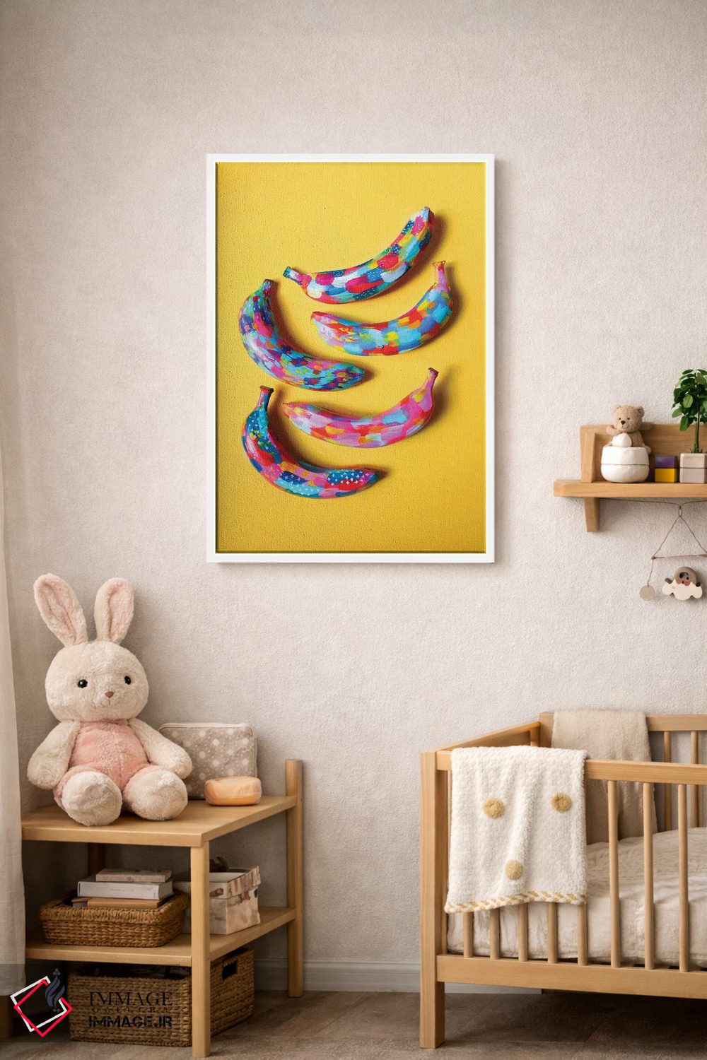 تابلو مینیمال موز II اثر اتاوی - D3W