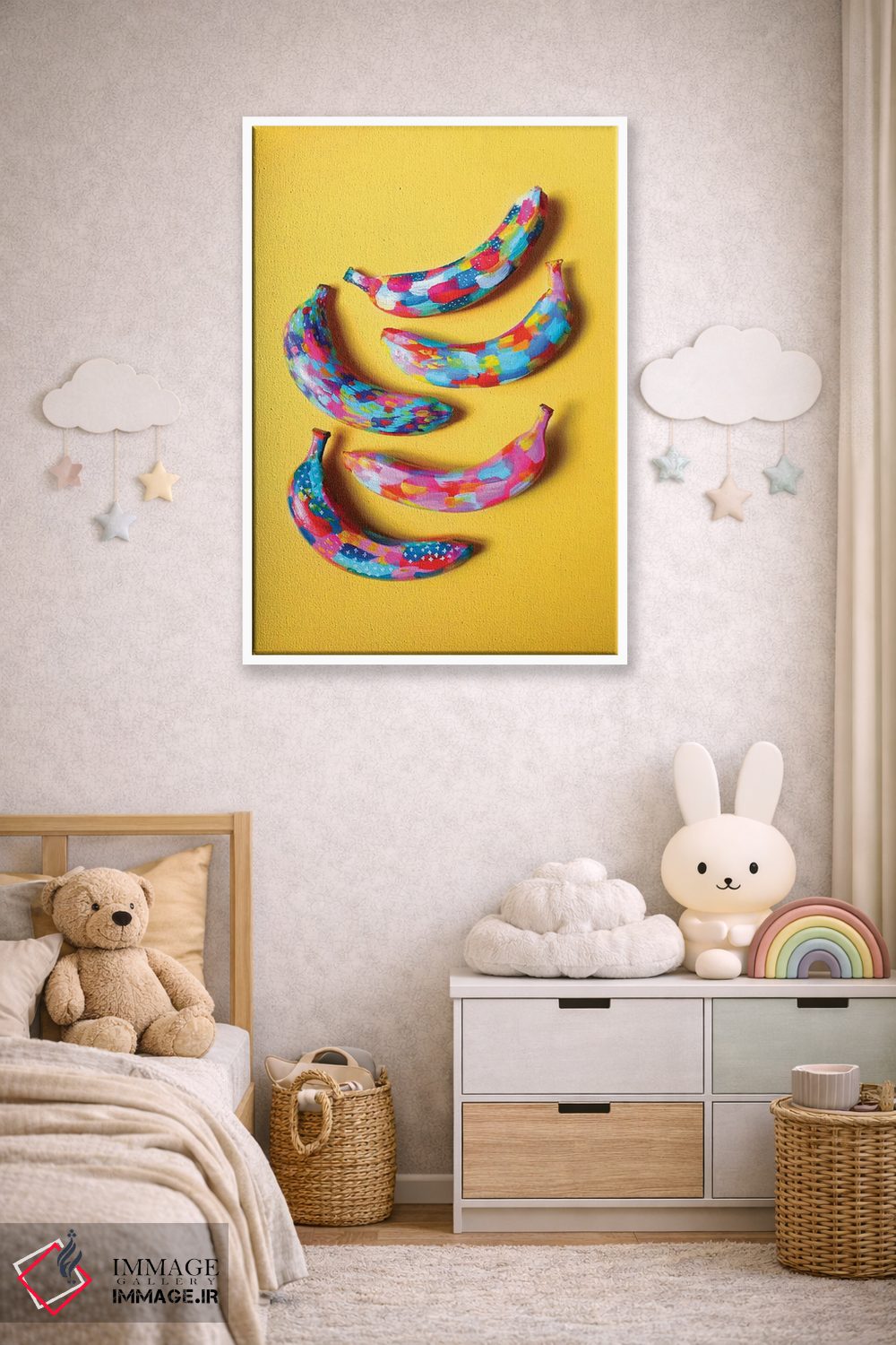 تابلو مینیمال موز II اثر اتاوی - D4W