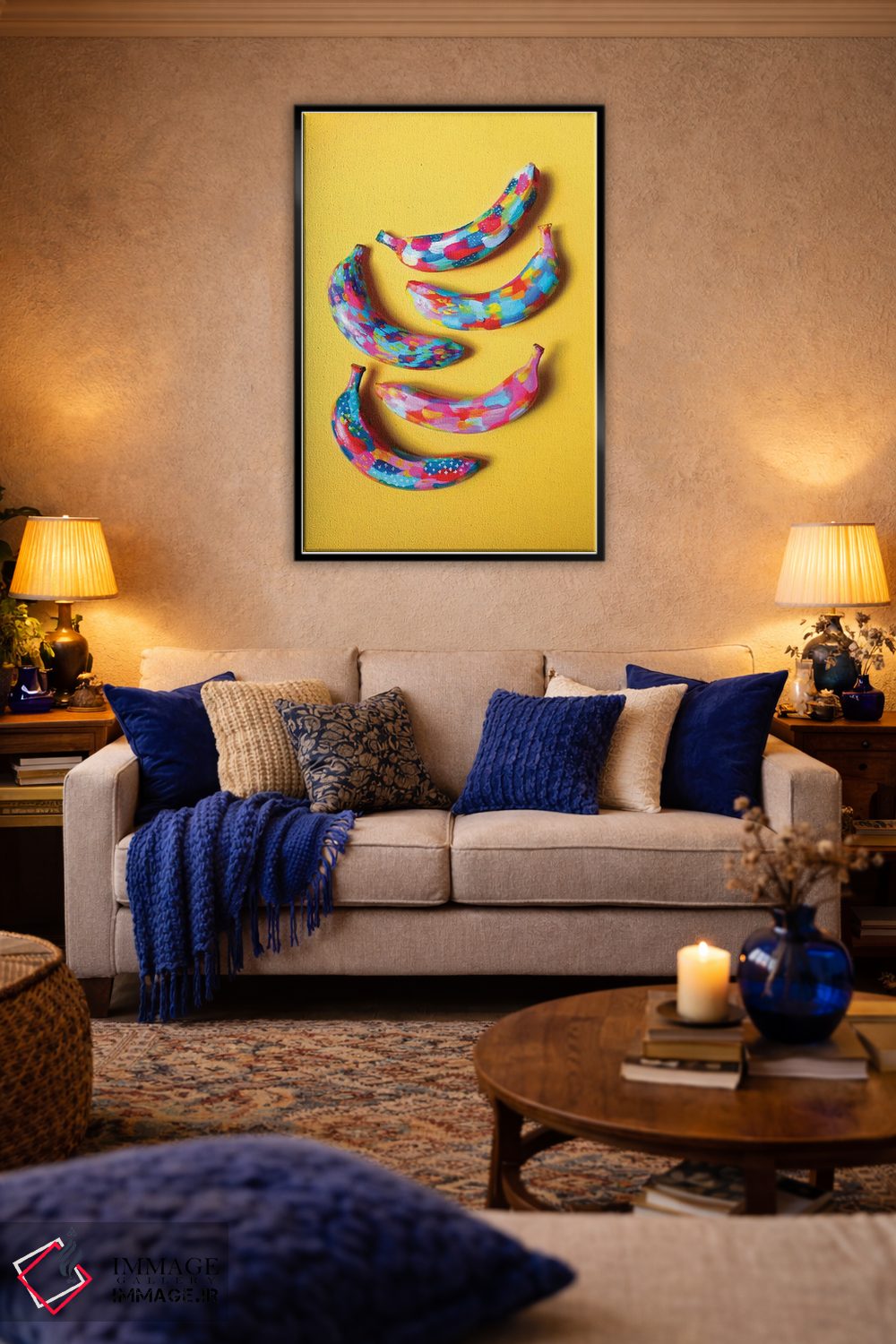 تابلو مینیمال موز II اثر اتاوی - D6B