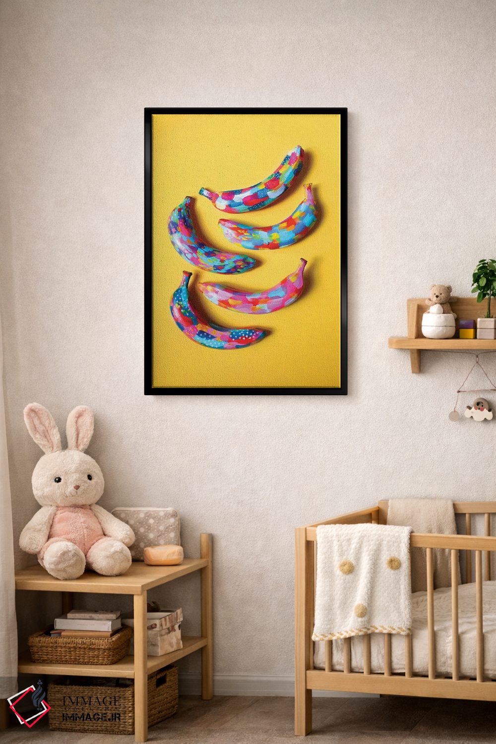 تابلو مینیمال موز II اثر اتاوی - D5B