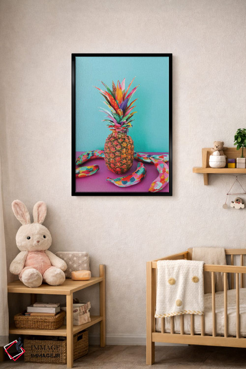 تابلو دکوراتیو آناناس و موز اثر اتاوی - D5B