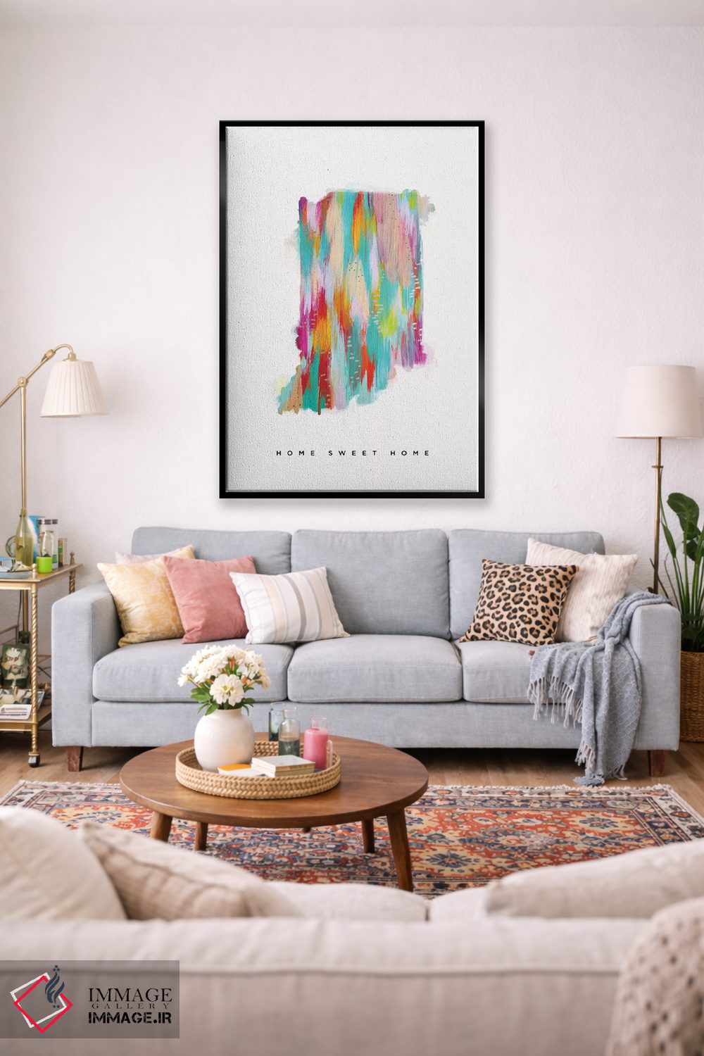 تابلو انتزاعی ایندیانا اثر اتاوی - D2B