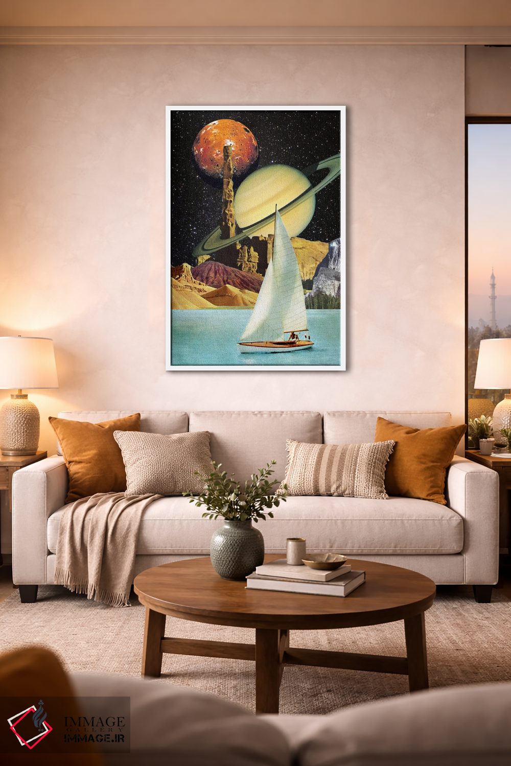 تابلو دکوراتیو اوژینیا لولی اثر اوژینا لولی - D1W