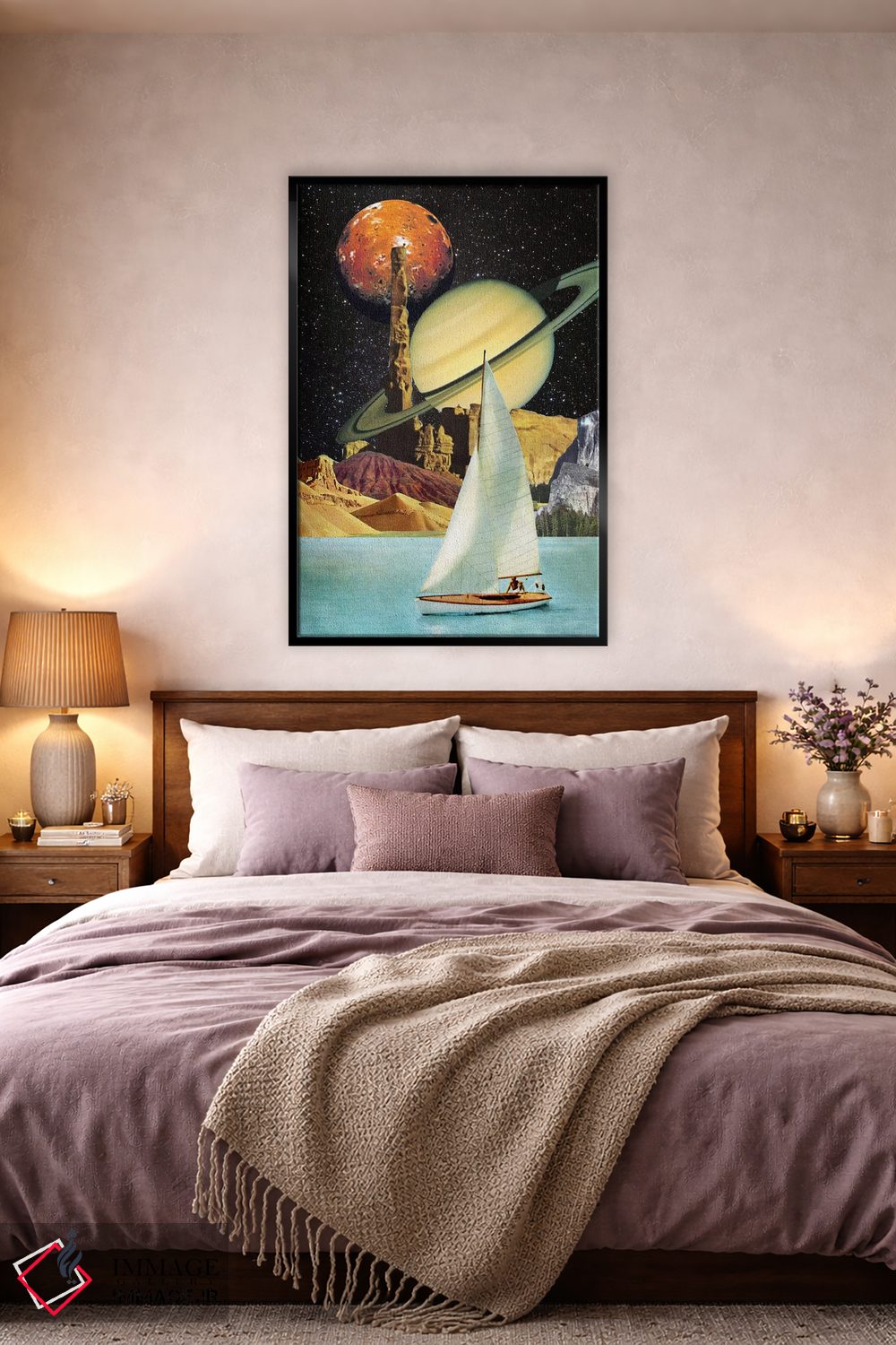 تابلو دکوراتیو اوژینیا لولی اثر اوژینا لولی - D4B