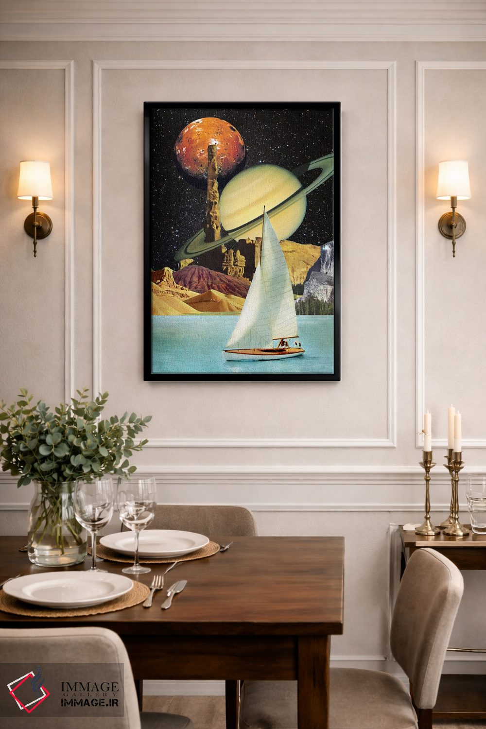 تابلو دکوراتیو اوژینیا لولی اثر اوژینا لولی - D3B