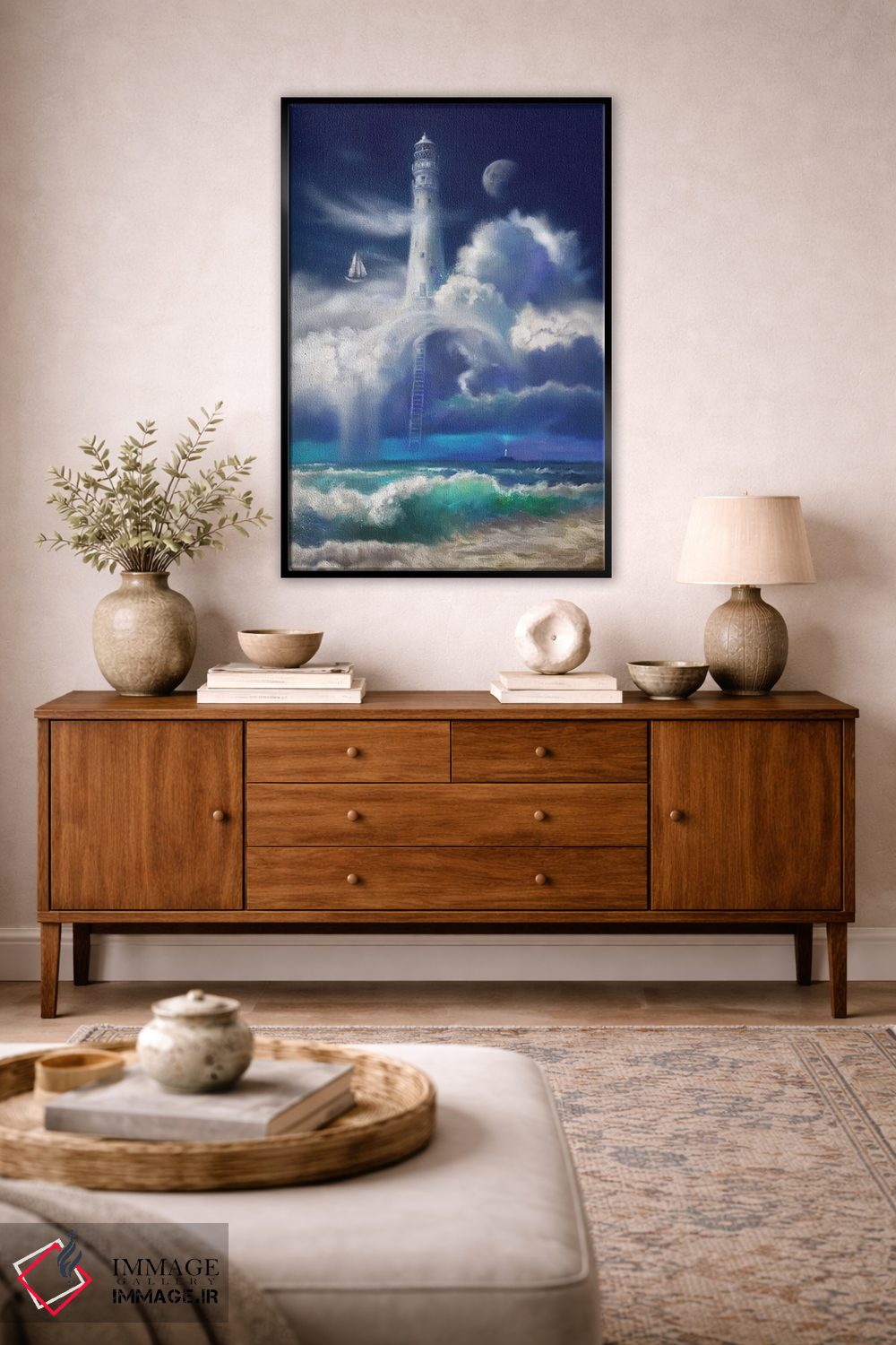 تابلو دکوراتیو خیالی اثر آناستازیا اوگرافوا - D3B