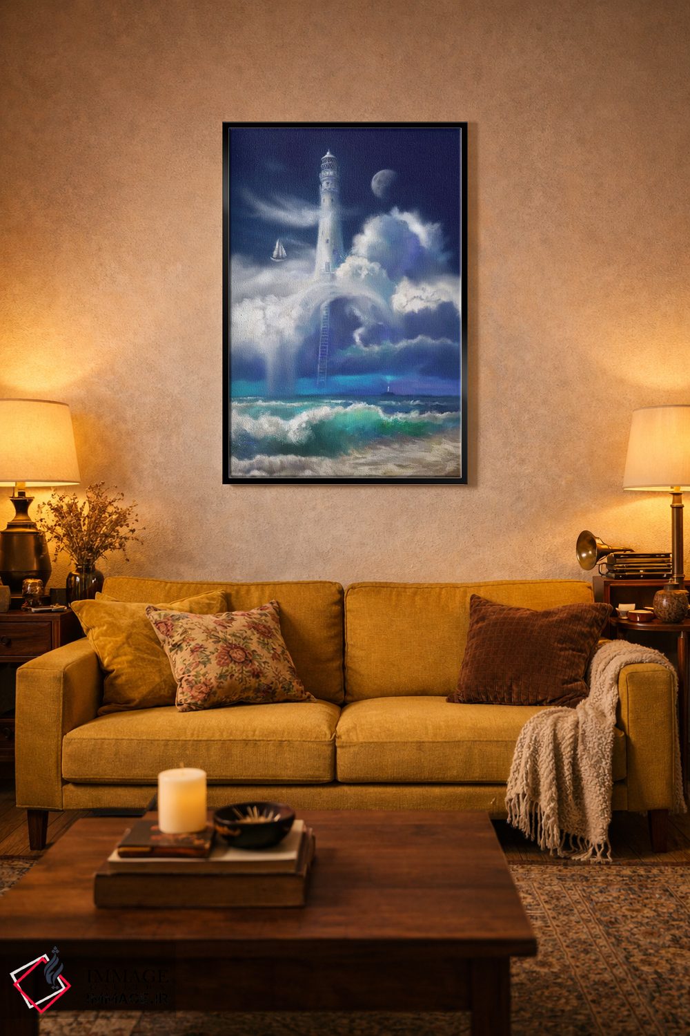 تابلو دکوراتیو خیالی اثر آناستازیا اوگرافوا - D4B