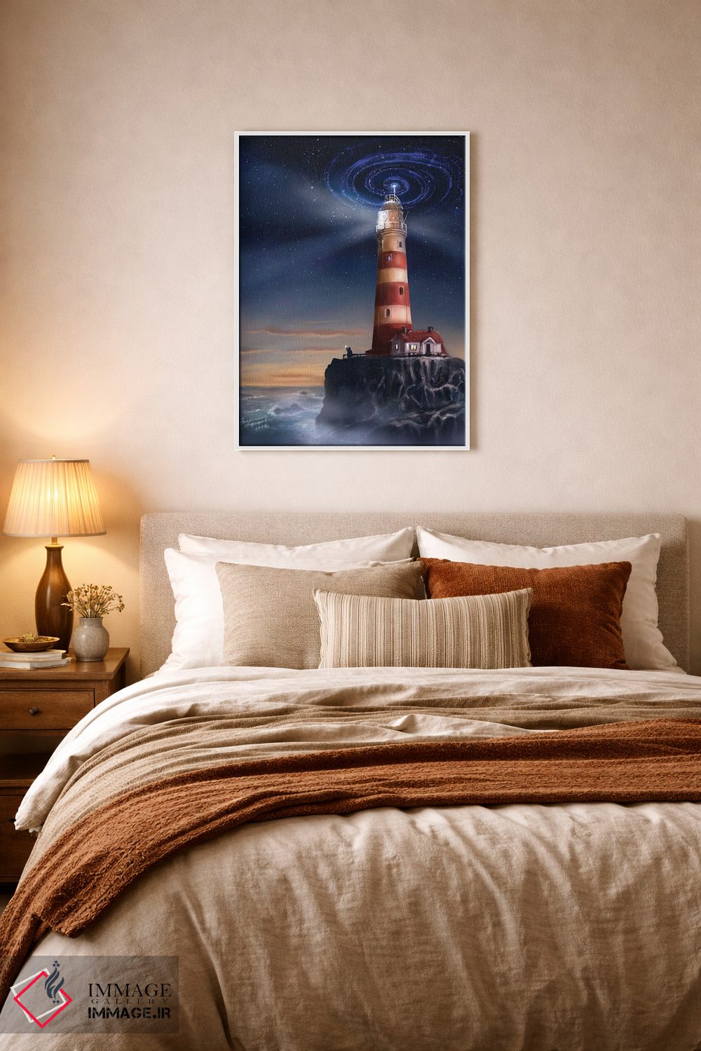 تابلو دکوراتیو فانوس دریایی اثر آناستازیا اوگرافوا - D5W