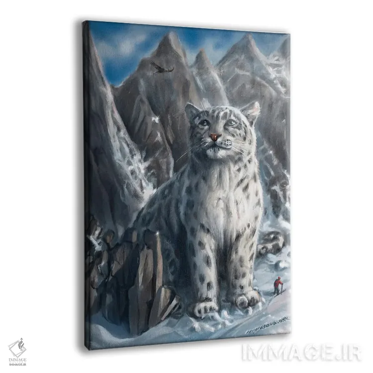 تابلو دکوراتیو فرمانروای کوهستان اثر آناستازیا اوگرافوا - نمای پرسپکتیو محصول