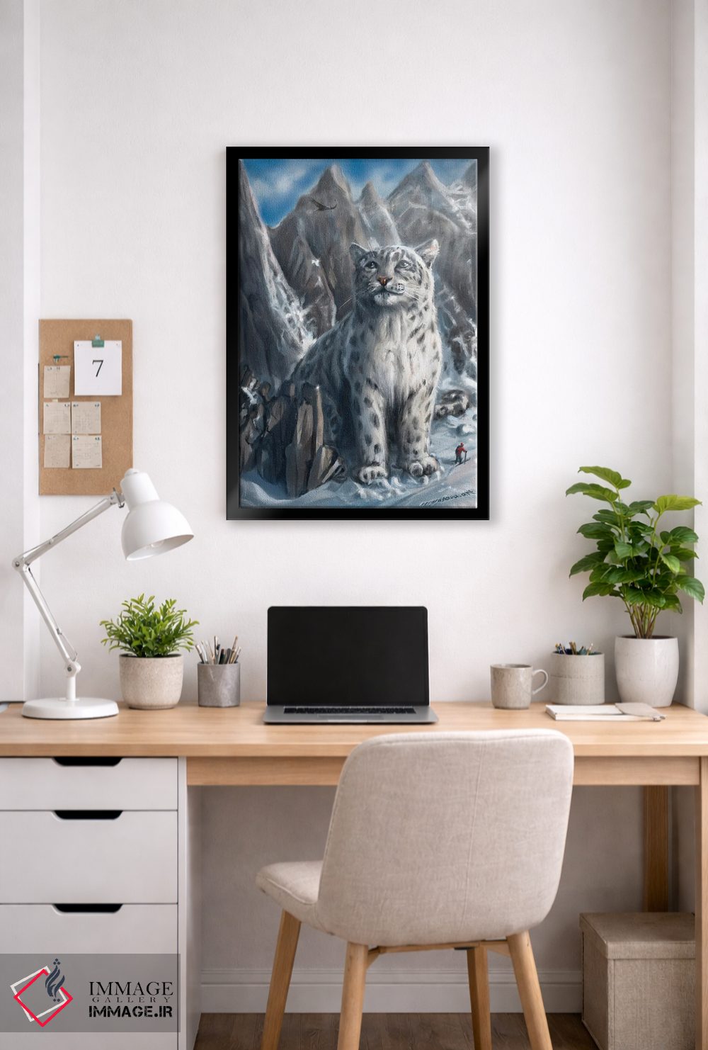 تابلو دکوراتیو فرمانروای کوهستان اثر آناستازیا اوگرافوا - D3B