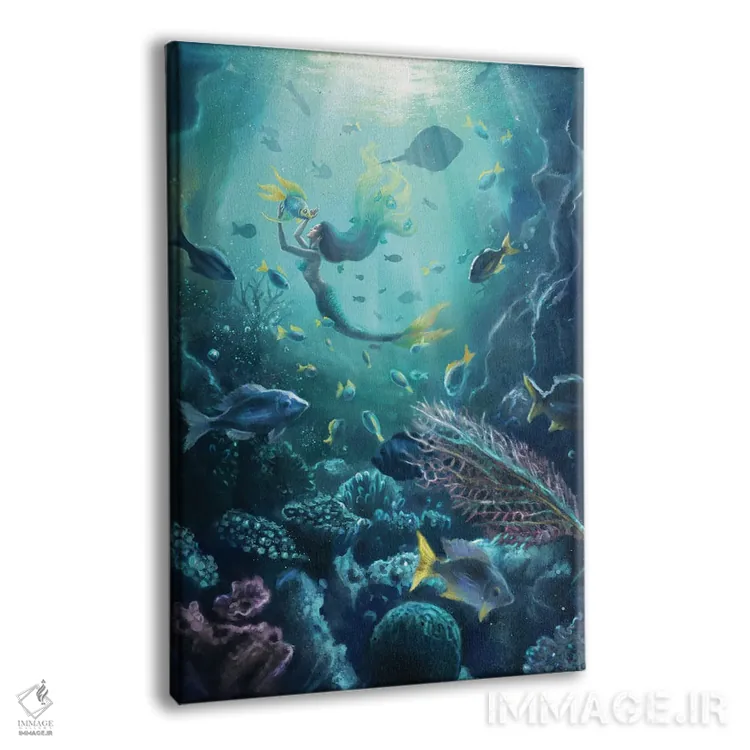 تابلو دکوراتیو سمفونی دریایی اثر آناستازیا اوگرافوا - نمای پرسپکتیو محصول